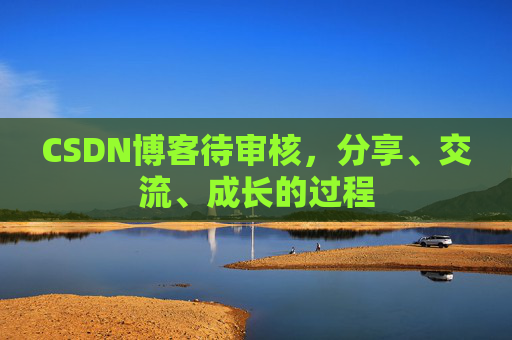 CSDN博客待审核,分享、交流、成长的过程